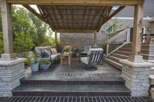 select the right shape and size of your new paver patio