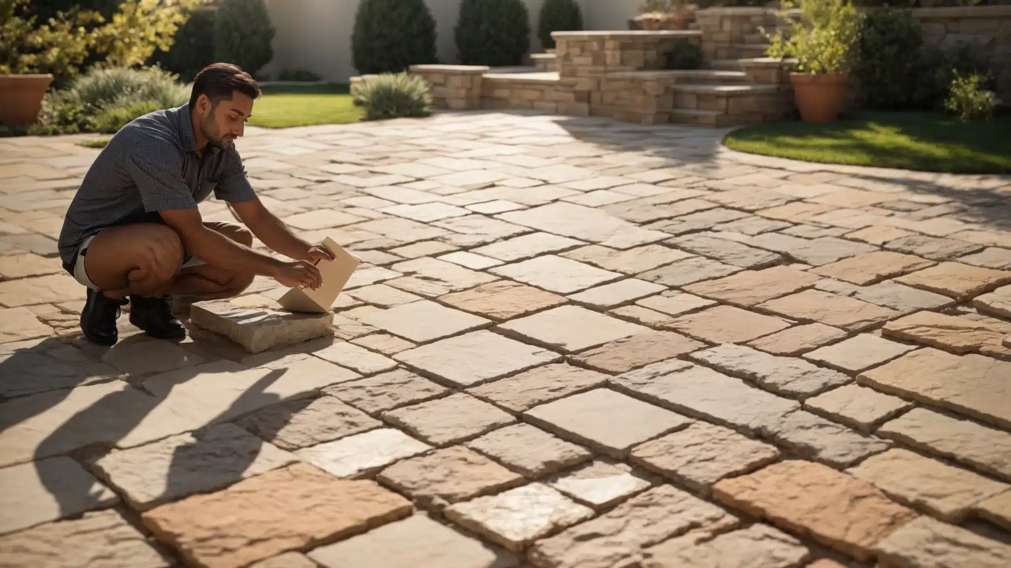 local stone patio installation services