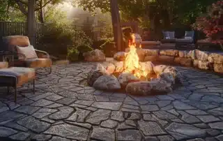 materials for designing fire pits